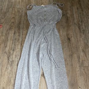 Cute grey jump suit